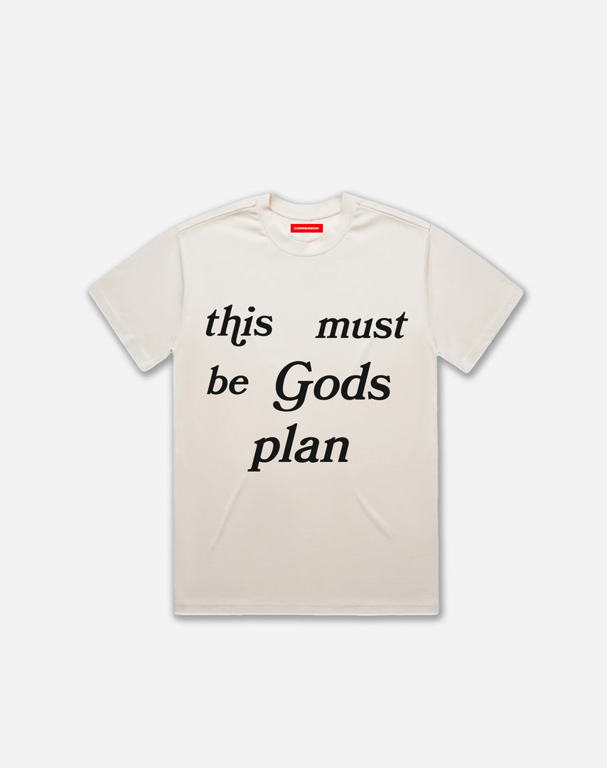 Off White This Must Be Gods Plan Oversized Tee